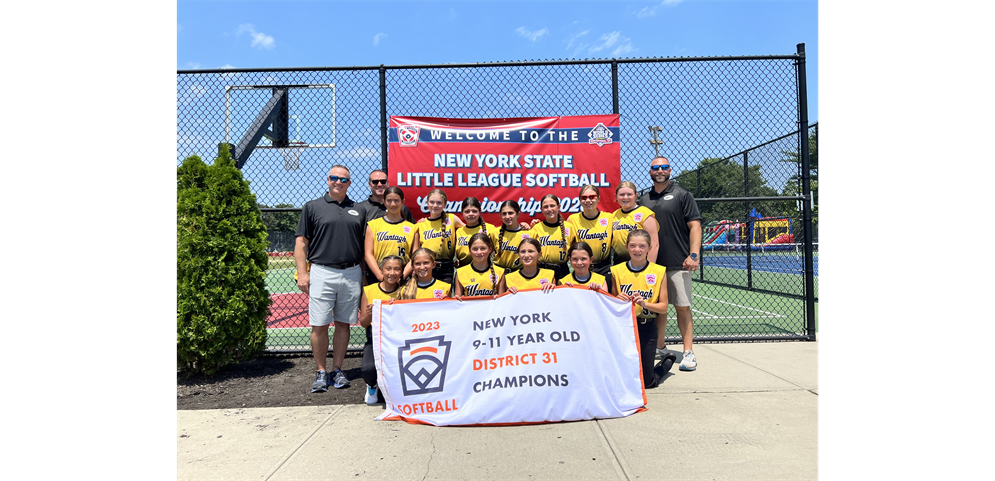 Wantagh 2023 11u District 31 Softball Champions!